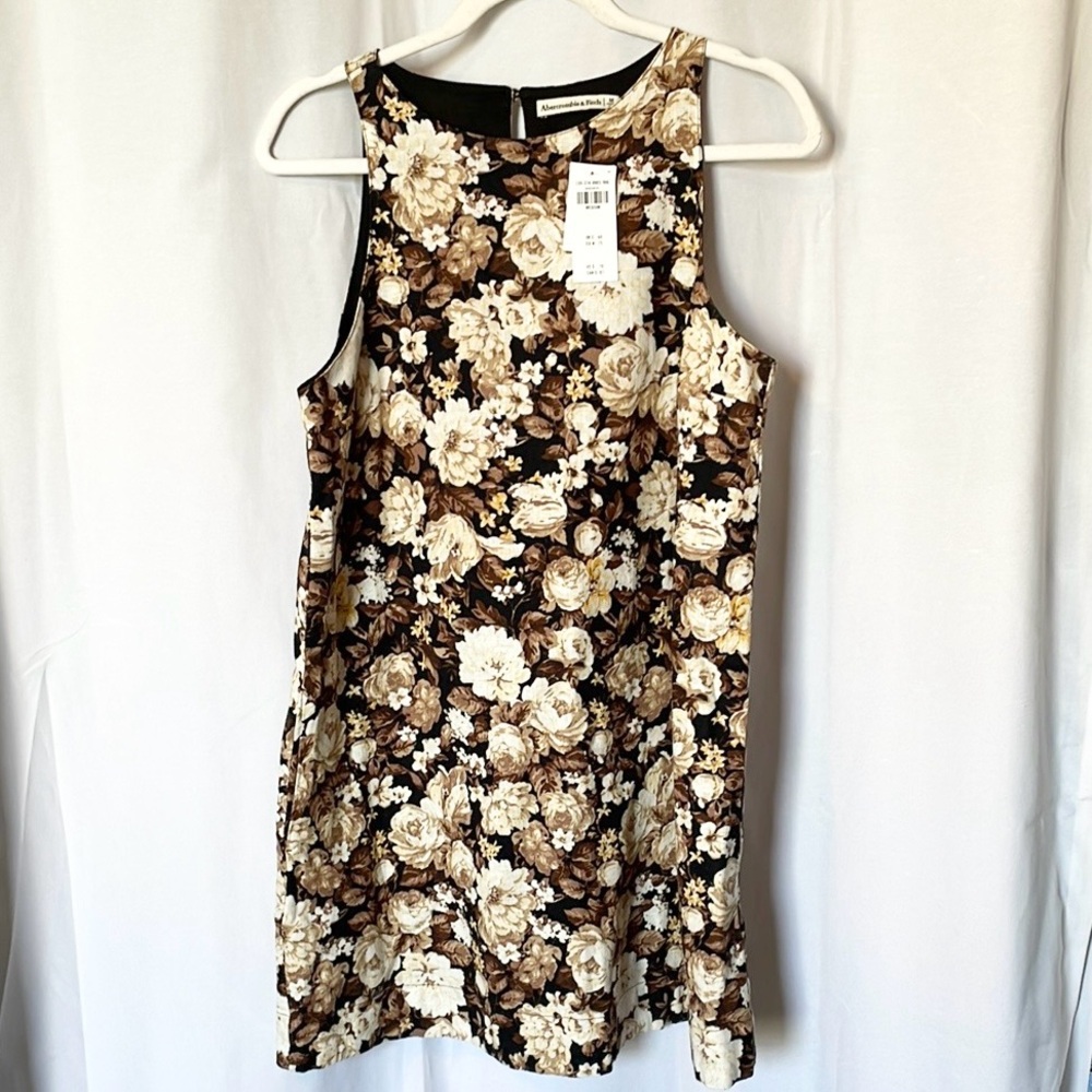 NWT Abercrombie & Fitch Floral Sleeveless Dress